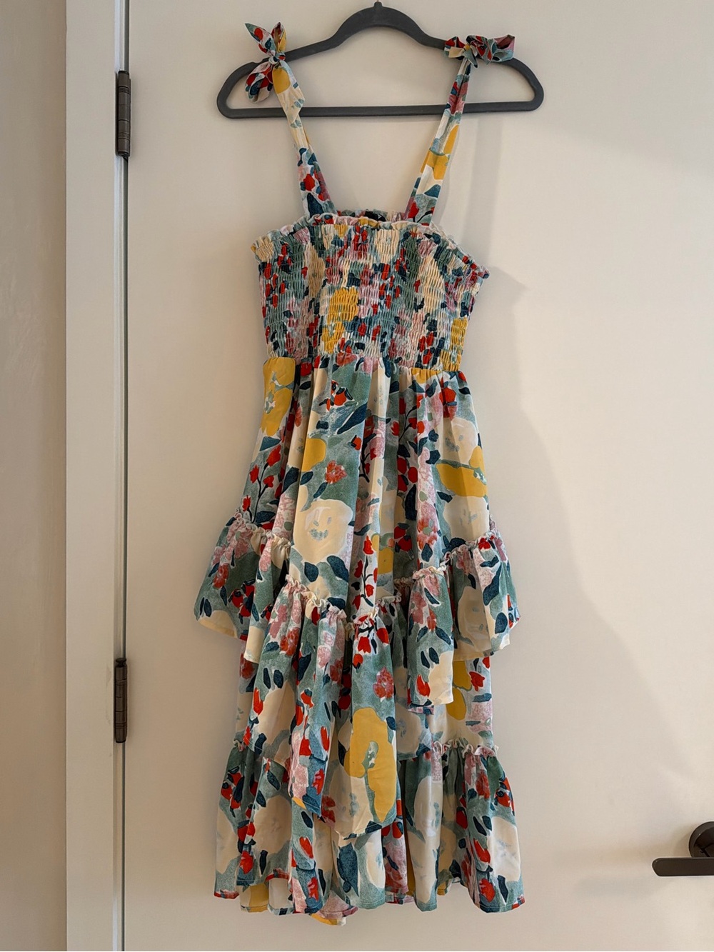 Anthropologie Brand J.Nna Printed Summer Dress
